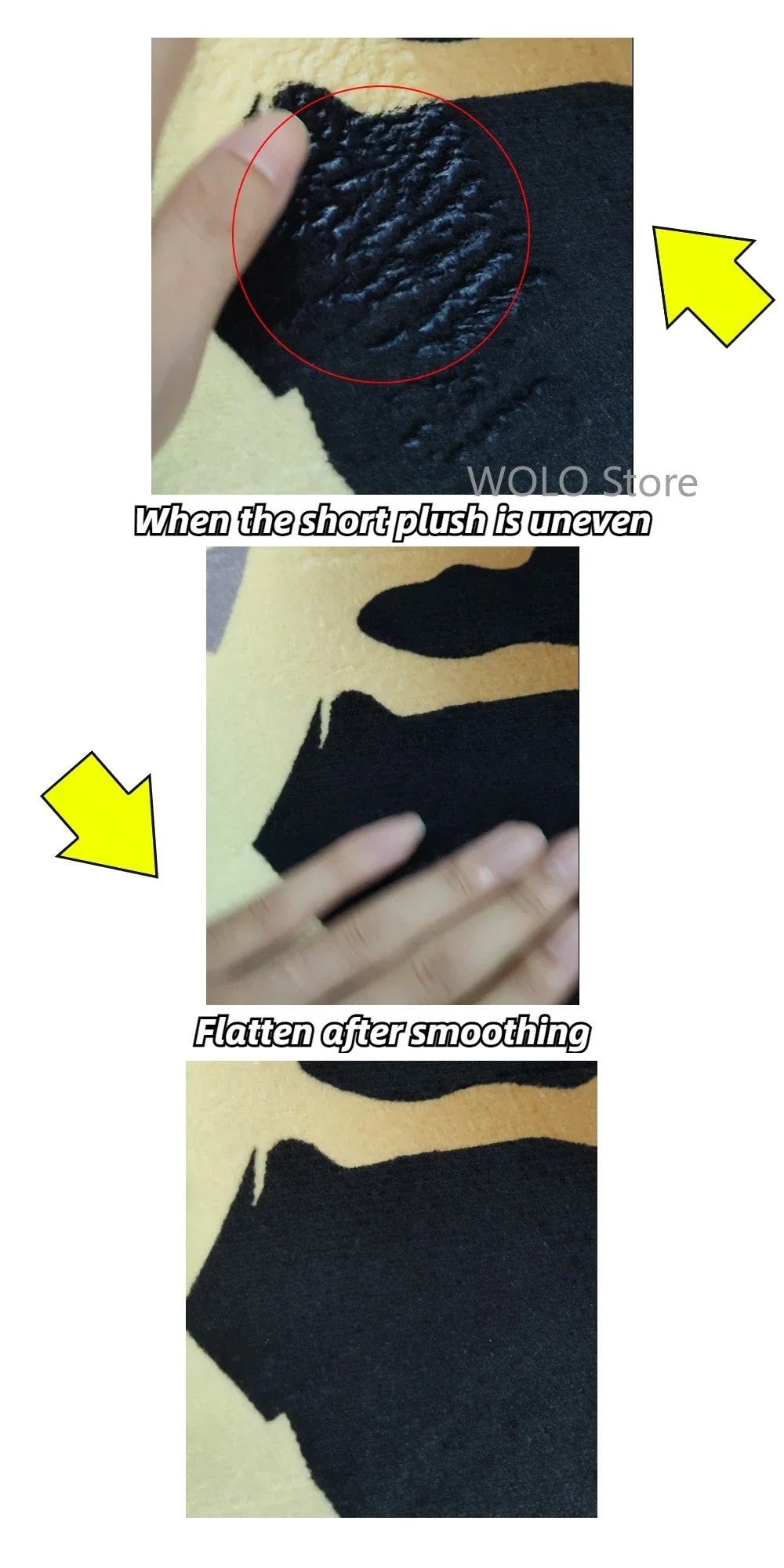 VIKAMA Christmas Gingerbread House Wool-like Carpet Water-Resistant Soft Bath Mat Bedside Rug for Bedroom Winter Home Decoration