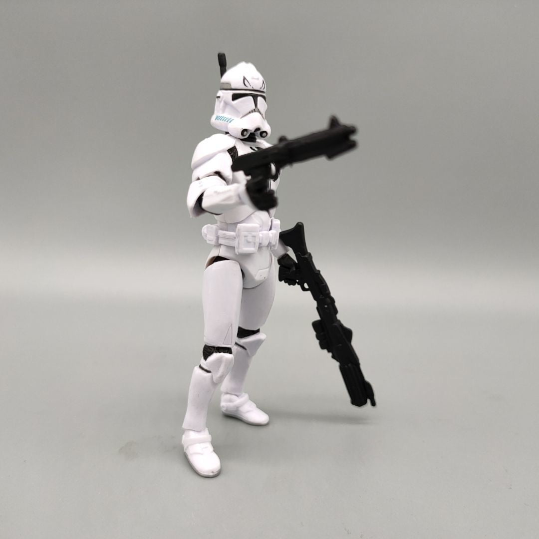 Lote de 3 Bonecos Soltos Star Wars Elite Force 501st 442nd Shadow Utapau Gree Shock Battalion Trooper 3.75" Coleção
