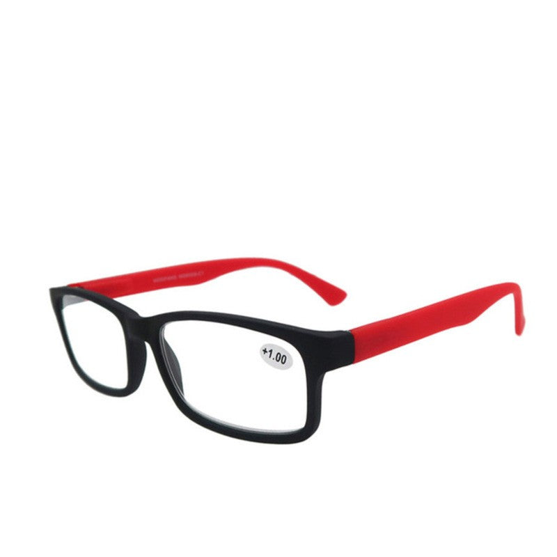 MODFANS Óculos de Leitura Masculino Feminino Retangular Clássico Leitores Eeyeglasses Armação Flexível Dobradiça de Mola com Dioptria +1.0 a +4.0