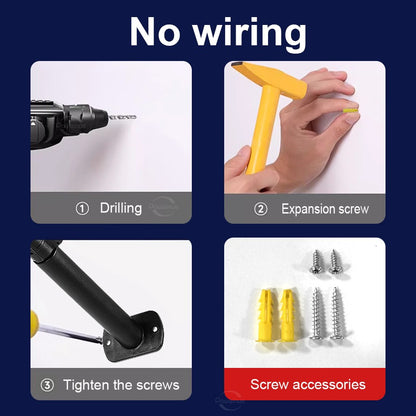 5000000LM 10000W Solar LED Outdoor Lighting Motion Sensor Super Bright Wall Lamp Waterproof Solar Light For Garden Street Patio