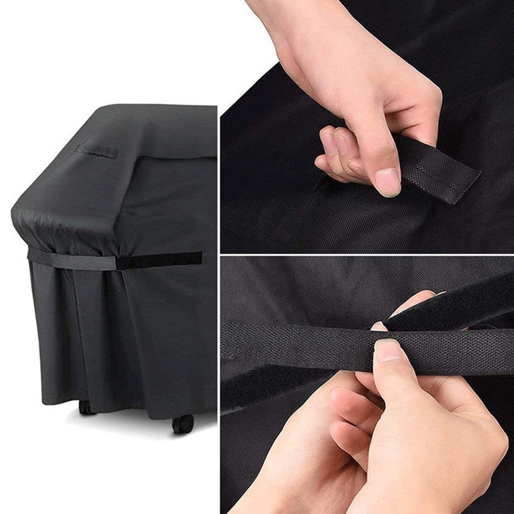 Outdoor Barbecue Gas Grill Cover Waterproof UV Protection Grill Cover Fade Resistant for Weber Holland Jenn-Air Brinkmann Grill