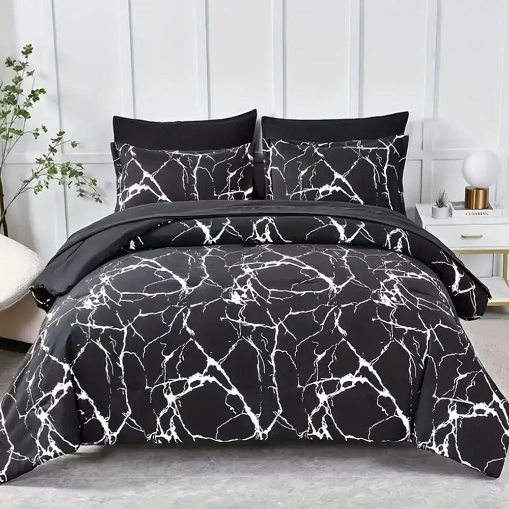 2-Piece Twin Duvet Cover Set - Wrinkle Resistant Microfiber Button Closure Design Hotel Luxury Bedding  Machine Washable for Bed