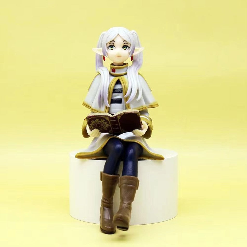 14cm Noodle Stopper Sousou no Frieren Anime Figura de Menina Frieren Além do Fim da Jornada Action Figure Brinquedos de Modelo Colecionáveis