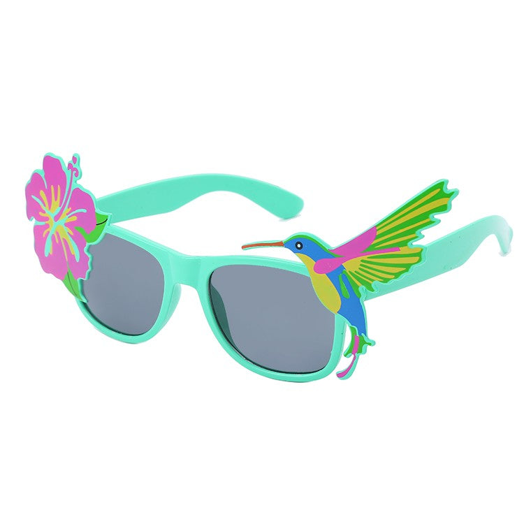 Summer Flamingos, Wine glasses Cosplay Anime Party Glasses Hawaiian Party Dress-up Beach Sunglasses Party Support Wholesale