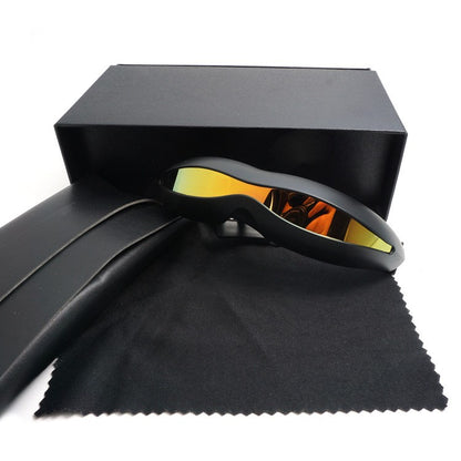 Polarized Futuristic X-Men Cyclops Cosplay Sunglasses Men Halloween Memory Material Special Cool Party Glasses Festival Gift