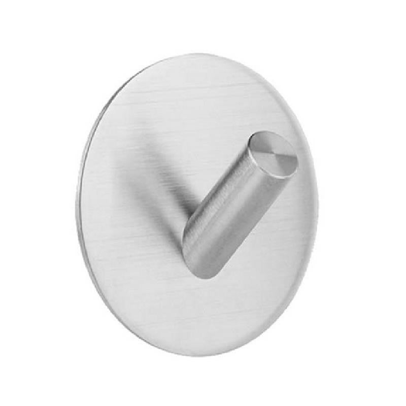 Aluminum Alloy Robe Hook Towel Hooks Self Adhesive Wall Coat Racks Rustproof Hook Hangers Wall Hook Kitchen Bathroom Accessories