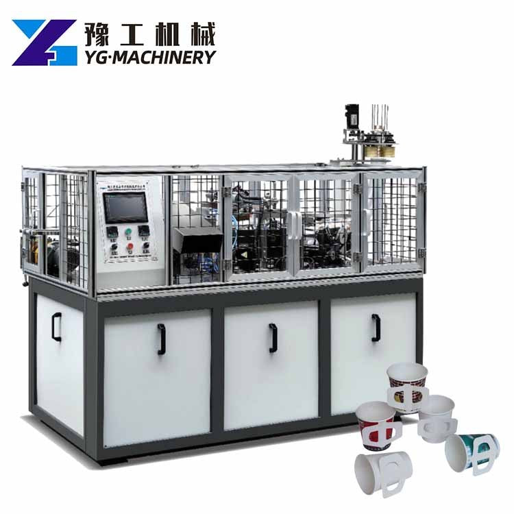 Professional Manufacturer Automatic Coffee Tea Cup Making Machine Price Paper Cup Forming Machine 90 Pcs/min Production Capacity