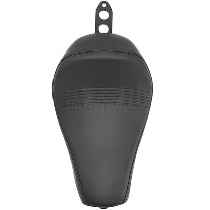 Banco Solo Preto Dianteiro para Piloto/Condutor de Moto para Harley Sportster XL 1200 883 72 Forty Eight 2016 em diante