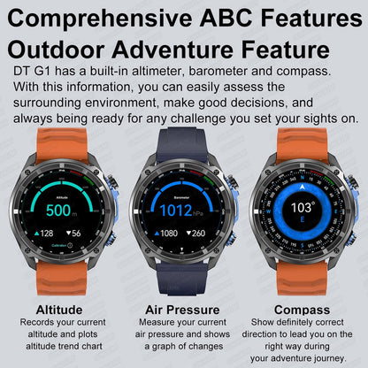 NEW 4GB Memory Video Player Smart Watch AMOLED With GPS Offline Maps Military Sports Smartwatch Men 30m Swim Waterproof Bracelet