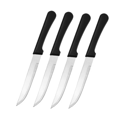 Stainless Steel Steak Knife Kitchen Utensils Cutlery Practical High Quality Plastic Handle Available In Dishwasher Peel Knife