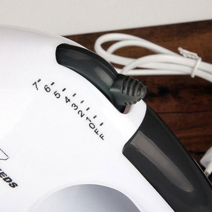 Espumadores de Leite 100W 7 Velocidades, Mini Misturador, Liquidificador de Alimentos, Processador de Alimentos Multifuncional, Batedor de Creme de Cozinha, Ferramentas Elétricas de Cozinha
