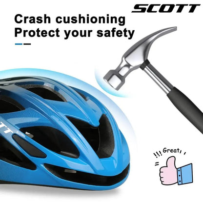 Capacete de ciclismo para homem e mulher com 18 aberturas de ventilação, alça ajustável e espuma EPS, certificado CPSC/CE para bicicleta de estrada, MTB, deslocamento.
