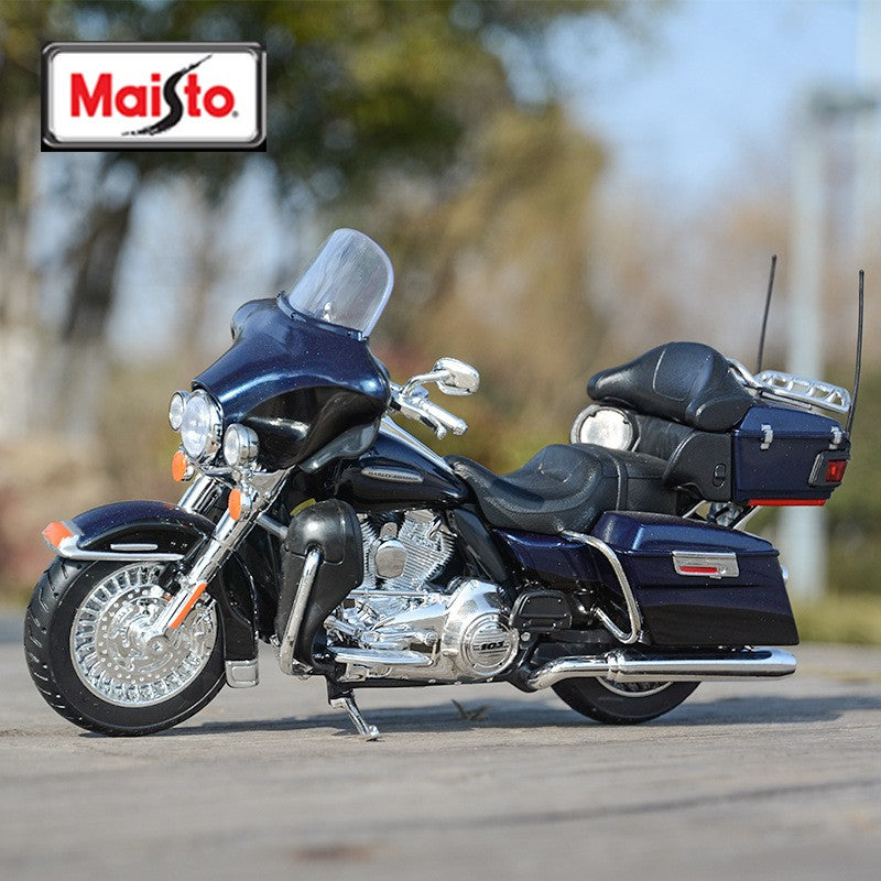 Maisto 1:12 Harley FLHTK Electra Glide Ultra Limited Liga Clássica Modelo de Motocicleta Brinquedo de Metal Fundido Moto de Lazer Modelo Infantil Presente
