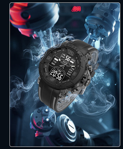 SMAEL Brand 8140 Waterproof Dropshipping Watch Alarm Clock night light Young Fashion business Quartz Sport Wristwatches