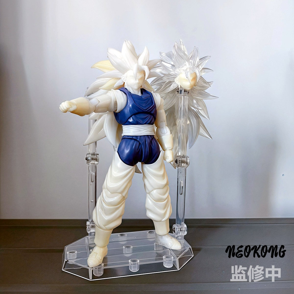 Neokong Studio Dragon Ball Vegeto Figure Goku Ssj3 3.5 Body SHF Vegito Super Saiyan 3 Action Figure Vegeto Figurine Toy Gift