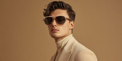 ZENOTTIC New Arrivals Aviator Polarized Sunglasses Handmade Acetate UV400 Protection Square Pilot Sun Glasses for Women Men