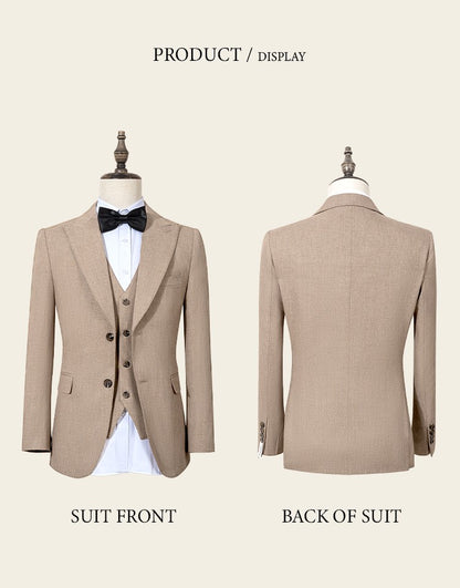 ST Cassy new 2 buttons on suit modern design mens office wear blazer coustime homme luxe Bead edge craftsmanship