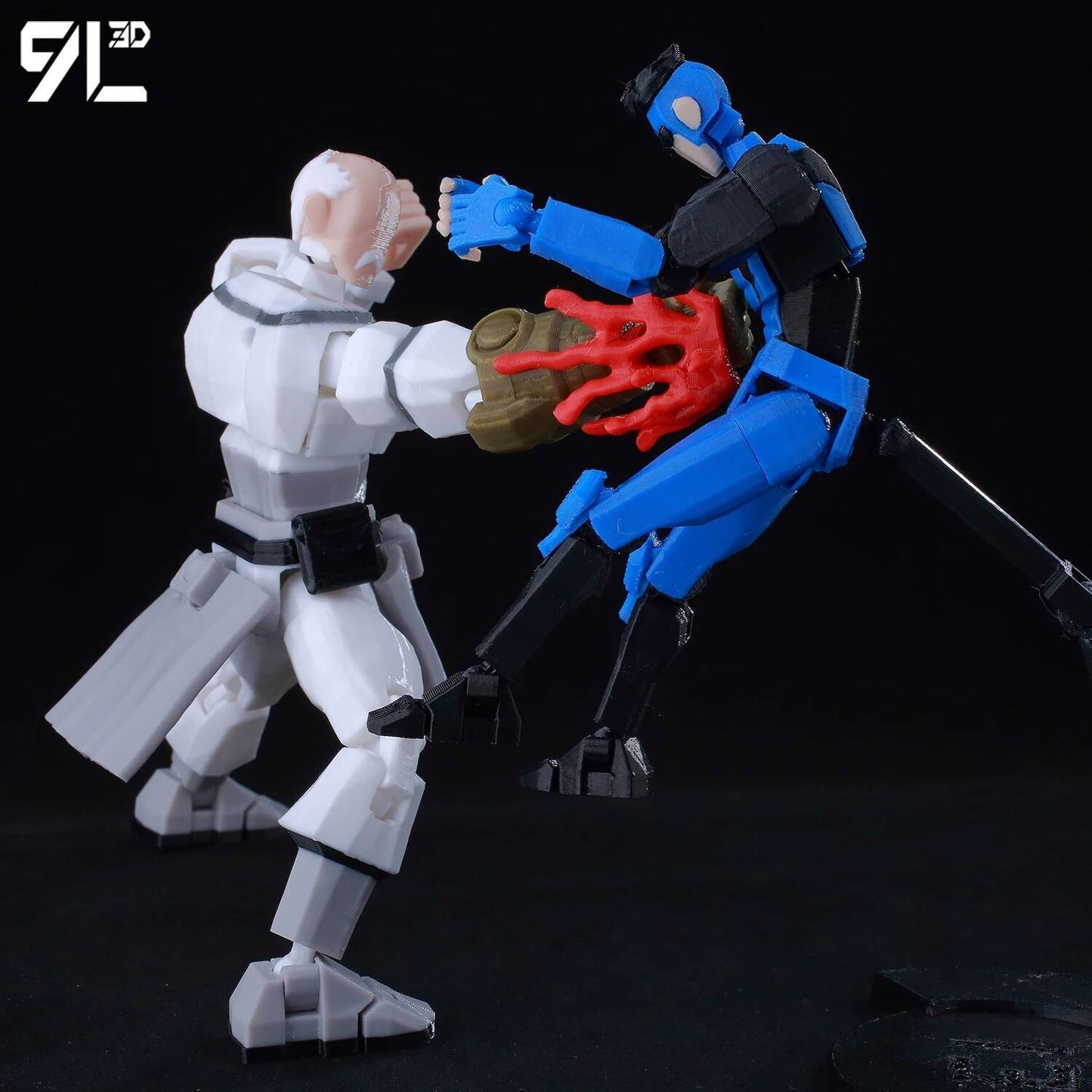 9L3D Sortudo 13 Invencível Menino Conquistador? Boneco de Ação Omni Impresso em 3D Modelo de Anime Articulado Colecionável Brinquedo Presente Fã