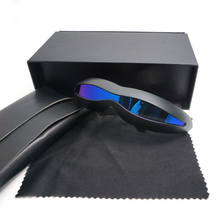 Polarized Futuristic X-Men Cyclops Cosplay Sunglasses Men Halloween Memory Material Special Cool Party Glasses Festival Gift