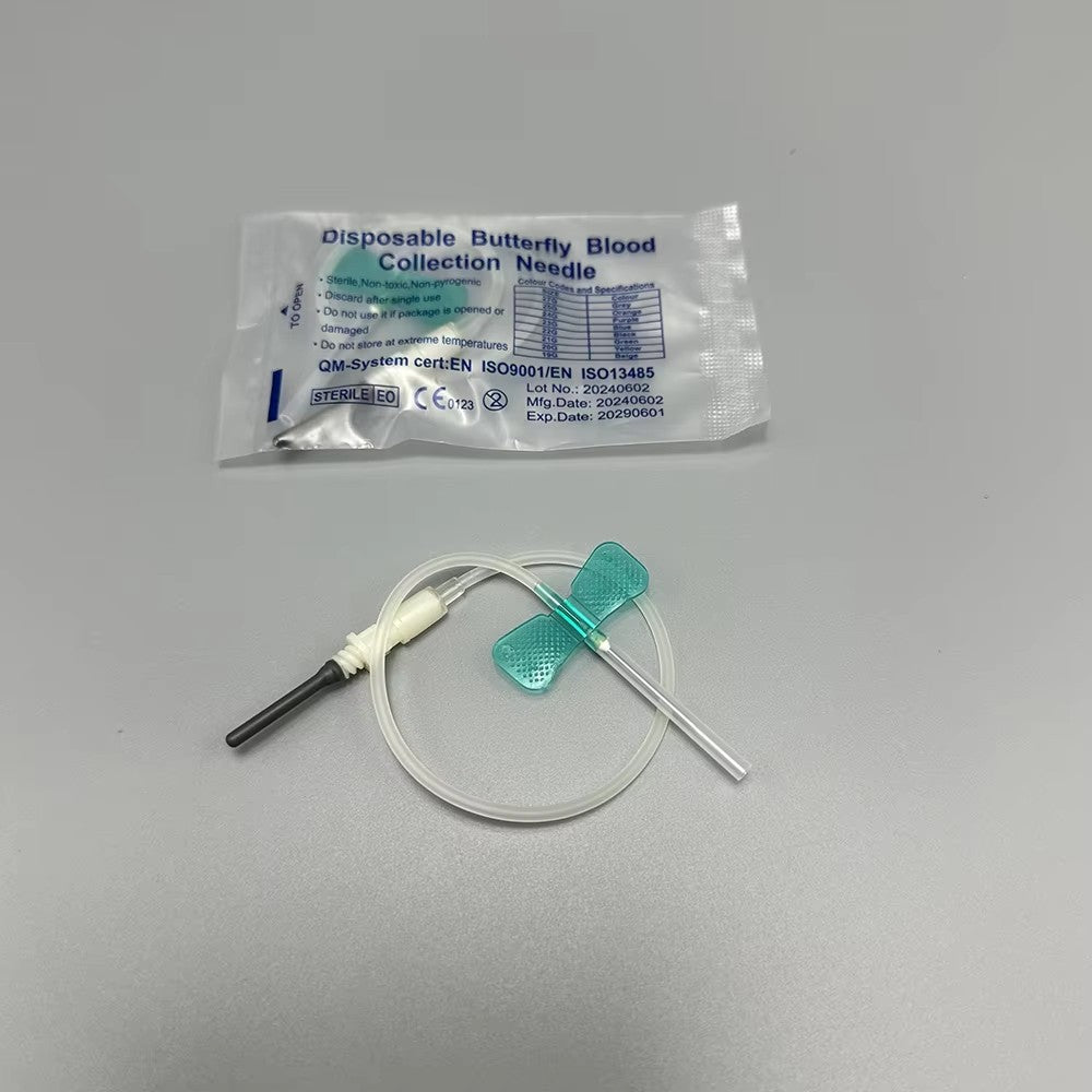 50pcs Disposable Butterfly Blood Collection Needles Double Wing Type for Pet Care at Home Suitable for Cats Dogs And Other