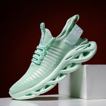 Men Shoes Comfortable Unisex Sneakers Breathable Couple Running Shoes Women Tenis Sports Shoe Size 36-46 White Walking Sneakers