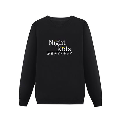 Myogi Night Kids INITIAL D?WHITE PRINT? Pullover men wear anime clothing men's clothing tracksuit men hooded sweatshirts