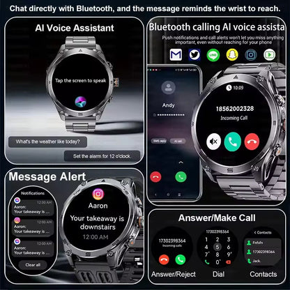 Novo T-Rex3 Ultra 1000mAh Bateria Smartwatch GPS Integrado Bússola 10ATM À Prova D'água Rastreador Esportivo Smartwatches Militares para Atividades ao Ar Livre