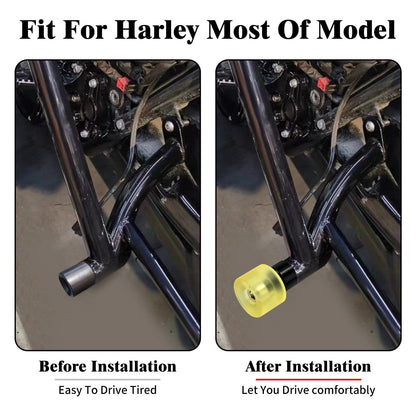 Protetor de motor contra queda M12 para motocicleta, protetor de barra de impacto, preto/azul, para Harley Touring FLHR Softail Dyna Sportster