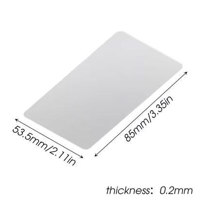 1-100 PEÇAS Cartão Plástico Abridor de Tela de Celular Ferramenta de Remoção Fina Flexível Transparente Cartões de Reparo para Tela LCD de Tablet Celular