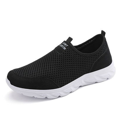 Tênis Casual Masculino Leve 2023 Respirável Slip-on Antiderrapante para Caminhada ao Ar Livre Tamanho 39-47