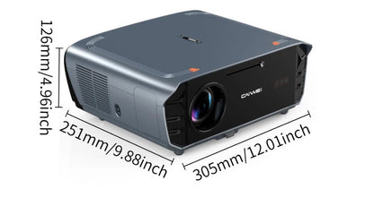 Novo projetor 4K UHD 3500 ANSI Google TV home theater projetor TOF 1080P Android WiFi 2.4+5G foco automático vídeo Projetor quente
