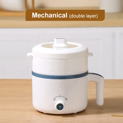 Panela Elétrica de Arroz Multicooker Multifuncional Panela de Sopa Mini Hotpot Eletrodomésticos de Cozinha Ofertas para 1-2 Pessoas