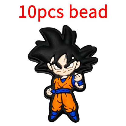 10pcs Mickey Minnie Silicone Pacifier Clips Food Grade Teethers For Baby DIY Baby Soother Nursing Pacifier Chain Accessories