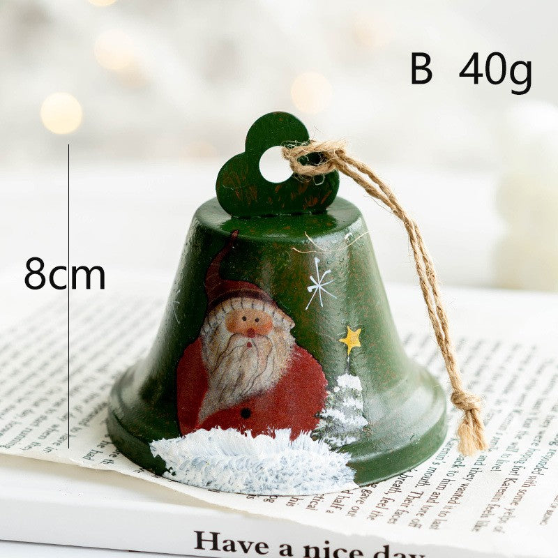 Metal Iron Red Mailbox Hanging Ornament Christmas Tree Pendant Letters To Santa Claus Home Christmas Decoration