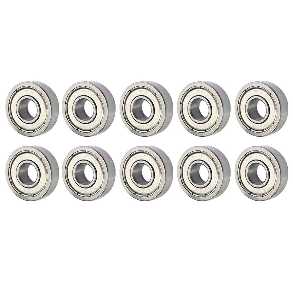 100-10Pçs Rolamentos de Esferas 608ZZ 623ZZ 626ZZ 687ZZ Rolamentos Miniatura de Sulco Profundo para Skate Patinete Rolamentos para Impressoras 3D