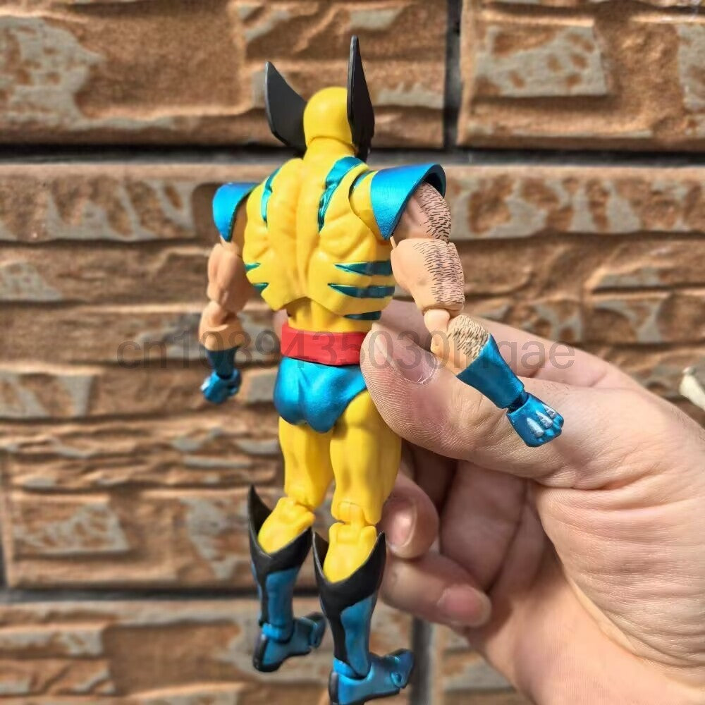 CT Toys Deadpool 3 Filme Boneco Wolverine Mafex 096 138 Ver. Quadrinhos Marrom X-Men Boneco de Ação Estátua Modelo Brinquedos Presente Boneca Legal