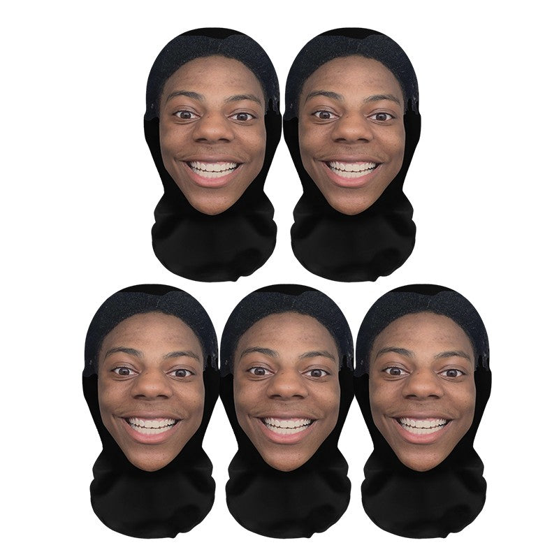 5PCS Indian-style 3D Party Realistic Mask Headgear, Abstract and Funny Cosplay Mask, Essential Equipment for Going Out for Party