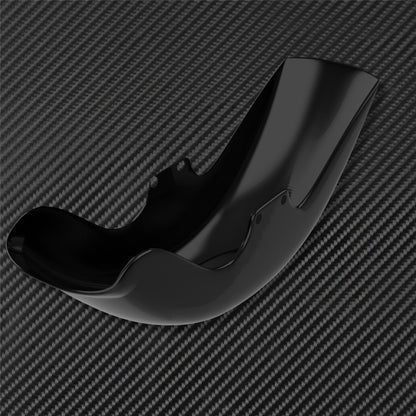 Para-lama dianteiro de plástico ABS preto brilhante para motocicleta Harley Softail 2006-2017 Fat Boy Special FLSTF 1450