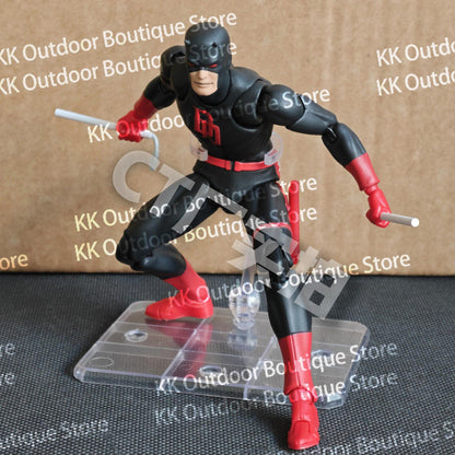 Novos Brinquedos Quentes Ct Demolidor Preto 999 Vermelho Mafex 223 Figura Versão Quadrinhos Anime Boneco de Ação Estatueta Estátua Modelo Presentes Brinquedos Infantis