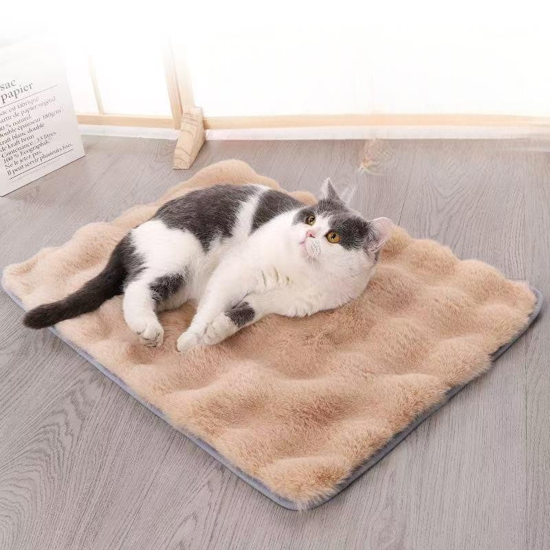 Tapete Pet Ultra Macio Manta Quentinha para Cães e Gatos Cama para Sofá Almofada Ultra Confortável Tapete Cobertor para Gatos e Cães Tapete para Dormir