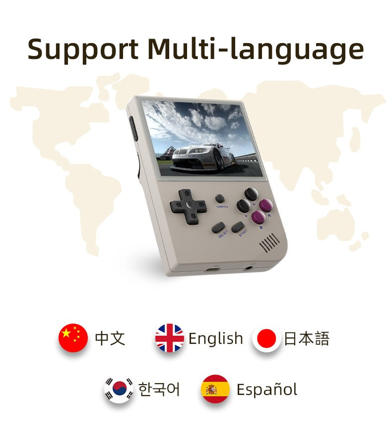 ANBERNIC RG35XX Plus/RG35XX Retro Handheld Game Console 3.5? IPS Screen Linux Portable Video Game Player Support HD-M-I TV Outpu