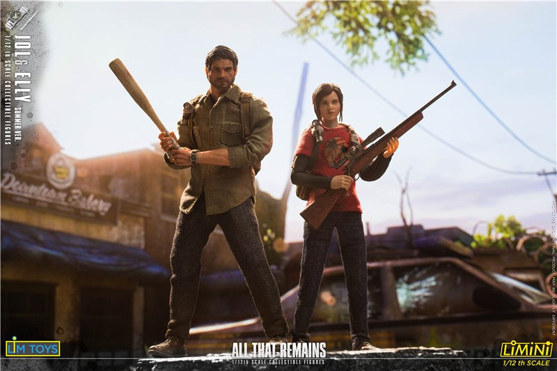 Novo Relançamento Limtoys The Last Survivor Of The Apocalypse 1/12 Joel Ellie 6 Polegadas Action Figure Colecionável Modelo Kit Garagem