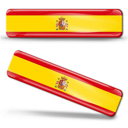 3D Reflective National Flag Sticker Motorcycle Accessories Car Decal British Italy USA France Russia Spain Brazil Chile ukraine