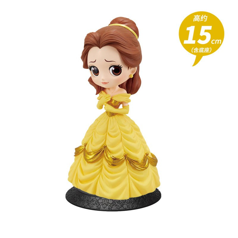 100% Em estoque Bandai BANPRESTO Qposket A Bela e a Fera ela Modelos Brinquedos Presentes Novo e não aberto