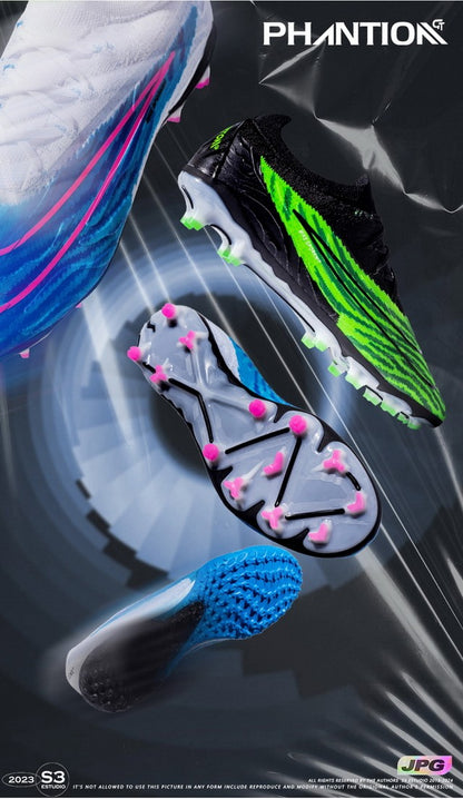 New Men Soccer Shoes Grass Professional Training Football Shoes Society Cleats Football Field Boots Fast Indoor Sneaker Non Slip