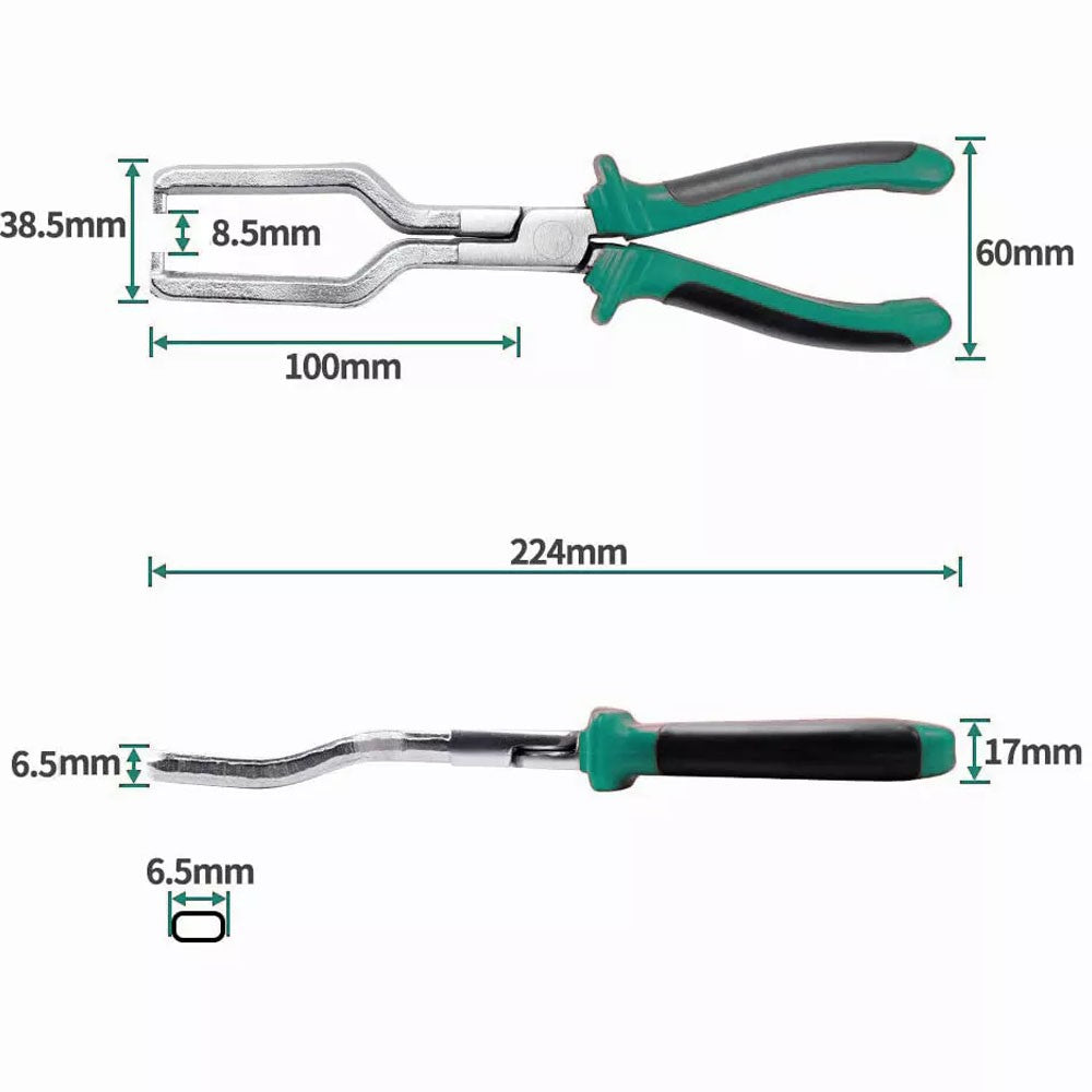 Car Fuel Filter Line Clip Petrol Hose Pipe Disconnect Release Removal Pliers Repair Tool Steel Motorcycle Accessories