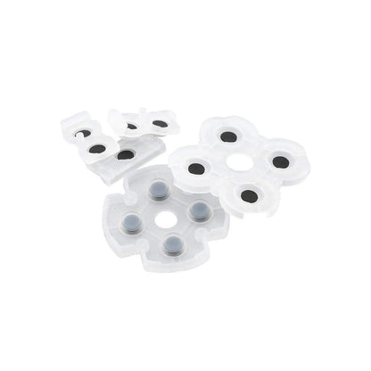 1-10Sets Replacement Conductive Rubber Pads for PS4 Controller Silicone Buttons Joystick Pads JDM-010/030/040/050 Repair Part