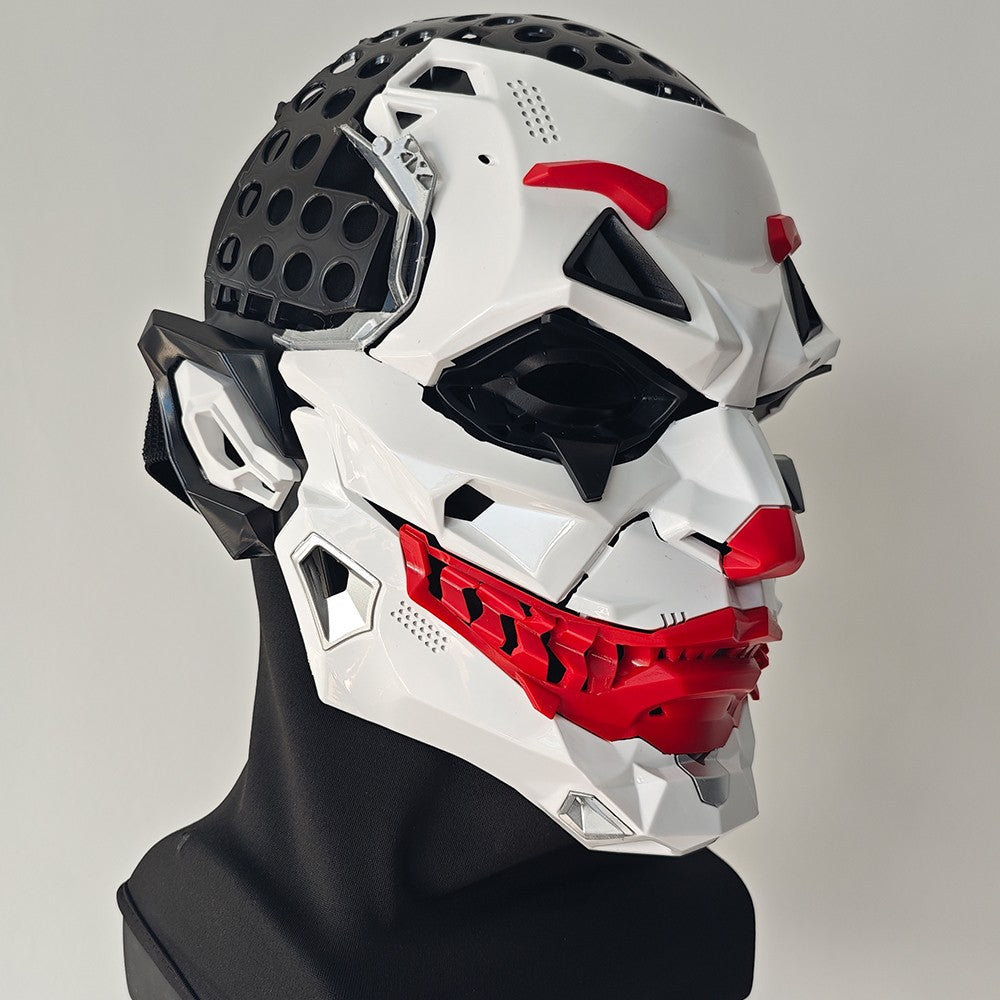 Cyberpunk Masks Braids 2d Cosplay Resin Custom Products Halloween Anime Role-Playing Props And Gifts Toys