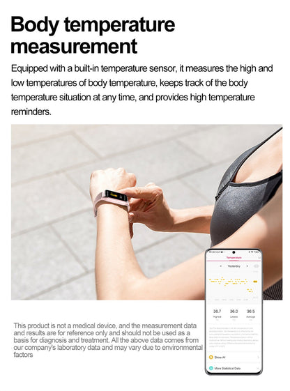 ECG+PPG Smart Watch Health Monitoring Blood Pressure Uric Acid Blood Fat bracelet Bluetooth Call Reminder Waterproof SmartWatch