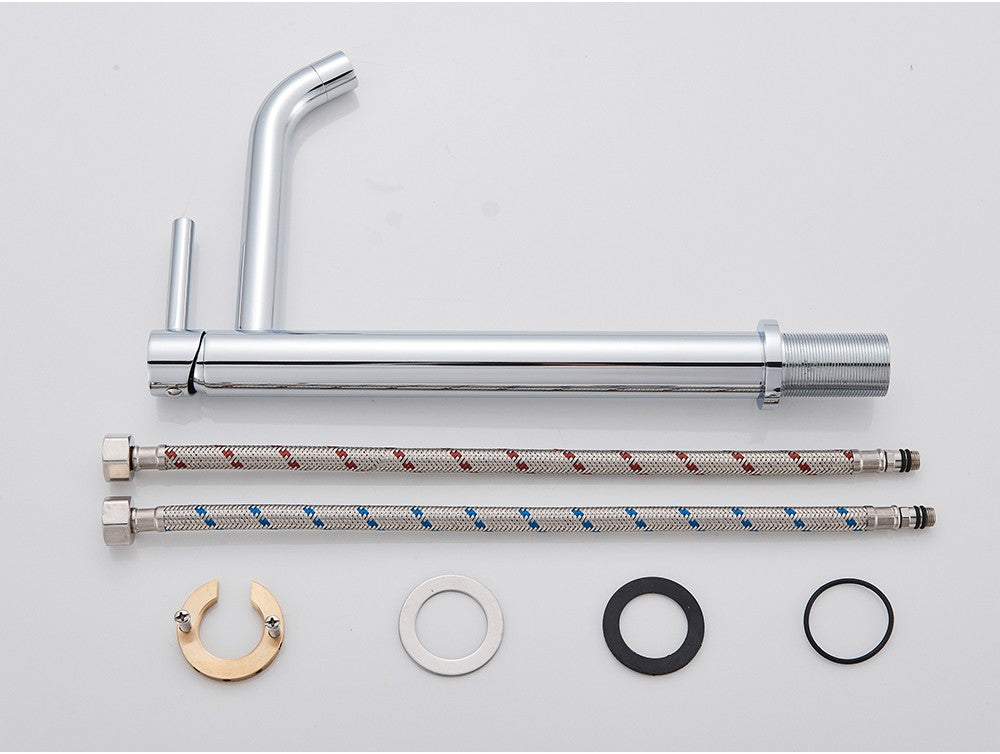 Black Basin Faucet Bathroom Washbasin Water Mixer Tap Hot Cold Water Basin Sink Tap Bathroom Faucet Tap Brushed Gold Faucet